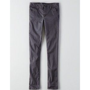 American Eagle gray khaki pants
